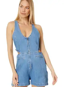 Levi's Denim Rydon Cutout Romper