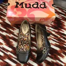 Y2K Deadstock Mudd Brown Whimsygoth schoolgirl leather heels pumps buckles preppy dark academia office siren core gothic chunky platform-8.5M #bratz #destroyer Comes with box 