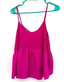 NWT RO & DE‎ size Small hot pink tank top loose fit