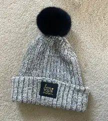 Black And White Winter Hat