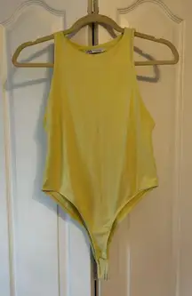 ZARA Yellow Bodysuit