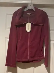 Royal Robbins Maroon Fleece Jacket