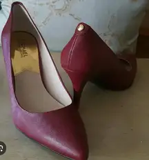 Michael Kors Deep Red Heels