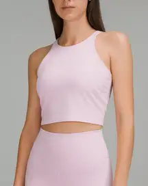 Lululemon Align High Neck Padded Tank Top Vitapink Women’s Size 10