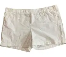 Merona Size 18 White Plus Size Chino Shorts