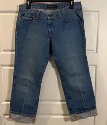 Vintage American Eagle Crop cuffed Jeans 6