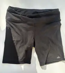 Alo Yoga Biker Shorts Black