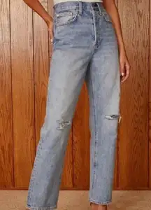 Aritzia denim forum the Bonet high rise loose jean, size 26