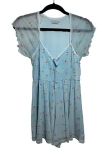 Urban Outfitters Alice Mesh Romper Size S‎ Babydoll Cottagecore Fairycore