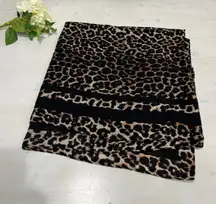 Leopard Print Scarf Fashion Accessory Shawl Wrap‎ Cover Up 72x37