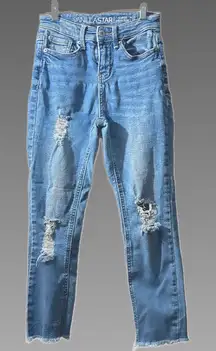 Vanilla Star Lightwash Cropped Jeans Sz 25