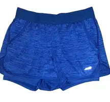 Avia  royal blue two layered gym shorts Small 4-6