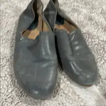 B.O.C Hailey Loafer Womens Size 9.5M Slip-On Blue Leather Notched Flat Shoes