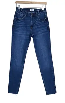 Kensie Jeans Women's 4/27 Kelsey Mid Waist Skinny Jeans