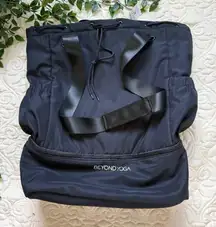 NWT Beyond Yoga Black Convertible Backpack Tote Bag