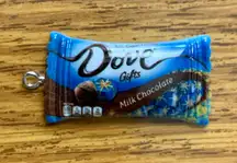 Dove Chocolate Charm Pendant