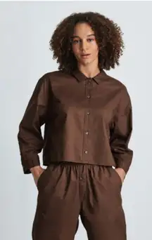 Everlane The Woven P.J. Long Sleeve Top