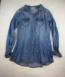 Jean button up 