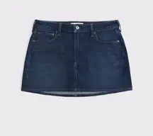 Abercrombie Skirt Midi Denim