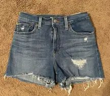 High Rise Levi’s Jean Shorts