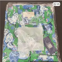 Printfresh long PJ Set in Fancy Cat size small