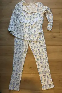 Roller rabbit sloth pajamas 