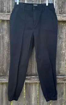 Torrid Black Twill Cargo Jogger Pants 14 Tall