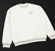 Taylor Swift TTPD Crewneck Striped Sweater size XL SOLD OUT