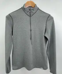Patagonia Women's Heather Gray Quarter-Zip‎ Pullover