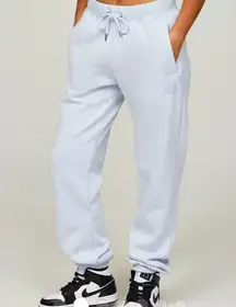 Jordan Loose Fit Active Light Blue Joggers Track Pants Size XL
