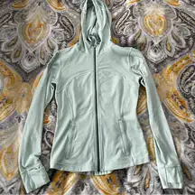 Lululemon  hooded define jacket creamy mint size 8