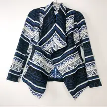 Jack BB Dakota Viggo Jacquard Aztec Tribal Jacket