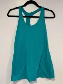 Nike  drifit turquoise tank top