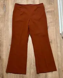 BILL BLASS | Burnt Orange Flare Pants
