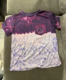 Purple Tie Dye Tee