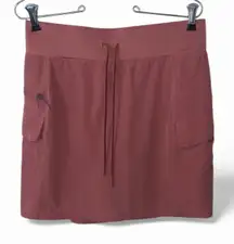 Gerry Women Breezy Cargo Skort Mauve Color Size Small