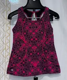 ATHLETA Tank size medium built in bra with padded straps