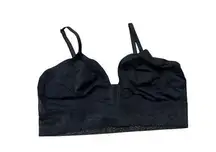 On Gossamer Black Bra/Cami Top Size Small