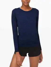 Lululemon Sz 4 Swiftly Relaxed Long Sleeve Top