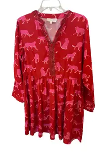 Sheridan French Abigail dress merry cherry -medium