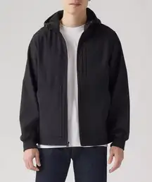Levi’s Salida Soft Shell Hoodie Jacket – Jet Black – XL – NWT