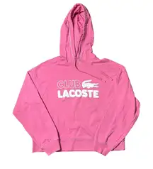 Lacoste Pink Hoodie Sweatshirt