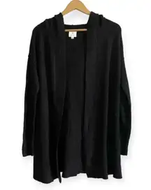 Aerie Offline Black Knit Cardigan Sweater