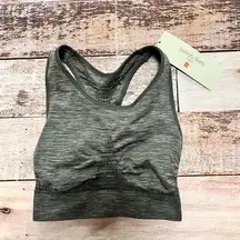 Sweaty Betty Stamina workout bra Charcoal gray size XS NWT‎