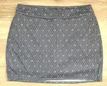 Greg Norman Women's Golf Skort Size Small Geometric Print Built-In Shorts 15"