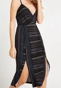 COPY - BCBG Generation Stripe Midi Dress Multicolor Size Medium EUC