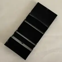 The Jewel Kit by Ingenious Designs Vintage Trinket Box Made in USA Black Travel