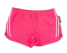 NEW Danskin Now Women's Performance Athletic Shorts w/ Liner Bright Pink Large