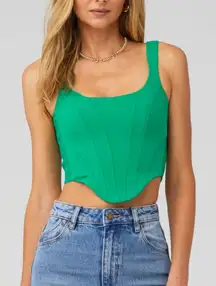 Amanda Uprichard Fisher Top Green
