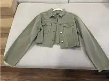 Splendid Sage Green Quilted Jacket